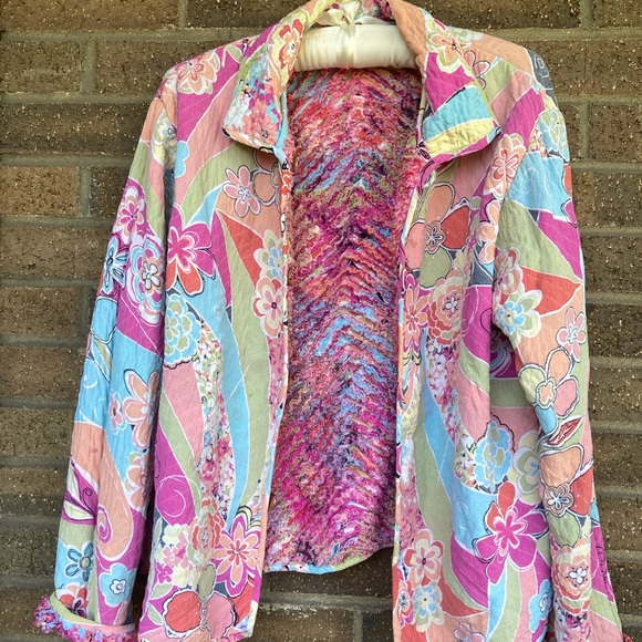 Cardigan/Jacket- raw edge , *XL - Picture 5 of 8